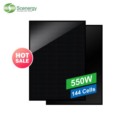 China Scenergy High Efficiency 48V 550W 450W PV Module 550W Monocrystalline Solar Panel 450W For Solar Power Systems 182mmx91mm for sale