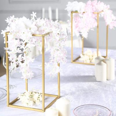 China Metal Wedding Flower Stand Wedding Decoration for sale