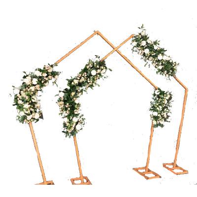 China Iron painting wedding decoration arch for sale