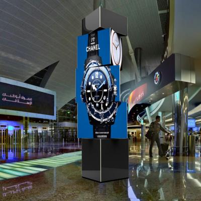 China 360 degree spinning LED Rotate Billboard Outdoor of New Advertising Product for sale