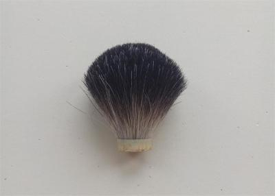 China 100% Pure Black Badger Hair Shaving Brush Knots With Bulb Shap for sale