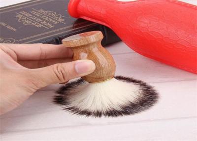 China Shaving Bear Brush  Nylon Hair Shave Wood Handle Razor Barber  Cleansing for sale