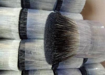 China Hot Sell Pure Black Badger Animal Hair Brush Hair With 55mm for sale