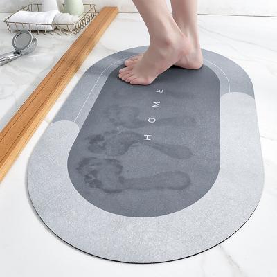 China DAJIANG Tops Washable Shower Mat Luxury Bathroom Mats Non Slip Non Places Super Rubber Absorbent Thin Bathroom Mats for sale