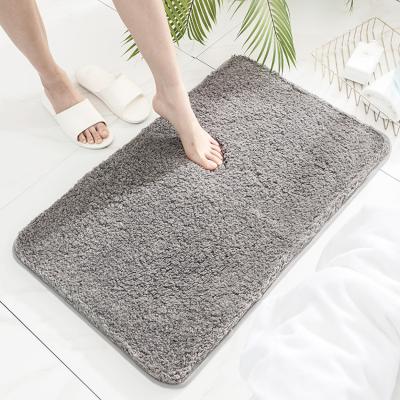 China From DAJIANG Non Slip Bathroom Mat Water Absorption Bath Cover Washable Bath Mats for sale