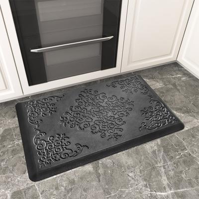 China PVC Polyurethane Foam Kitchen Floor Mat Anti-slip Anti-slip Fatigue DAJING Anti-slip Comfort Mat For Kitchen for sale