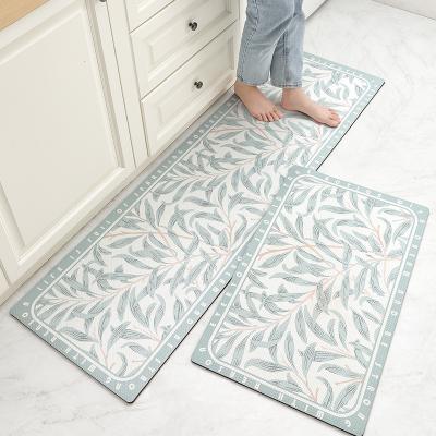 China DAJIANG kitchen anti-fatigue design anti-fatigue design non-slip comfort cushioned kitchen rug cover anti places mats for sale