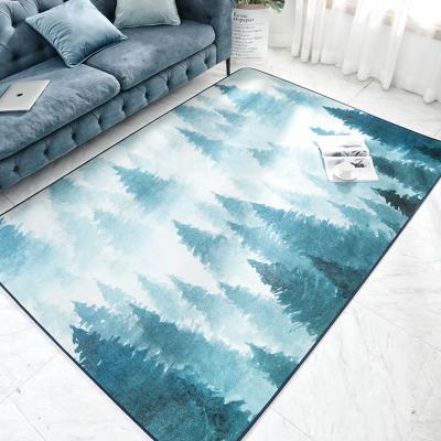 China DAJIANG Wholesale Manufacturer Cheap Luxury Geometric Design Living Room Non Slip Blanket for sale