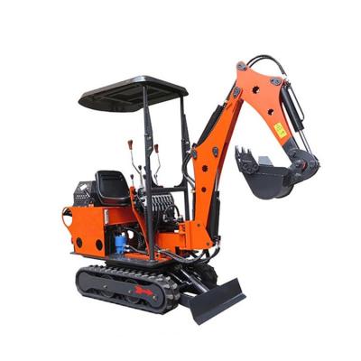 China Construction Material Stores Small Mini Excavator 0.8ton 1.5 Ton Small Crawler Excavator for sale