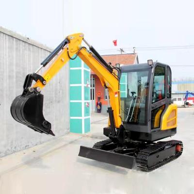 China Building Material Shop Heavy Duty Construction Machinery 3.5t Mini Crawler Excavator For Sale for sale