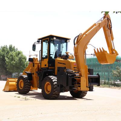 China Chinese Mini Tractor With Front End Loader Backhoe Loader Farms Backhoe Loader And Backhoe For Garden Sale for sale