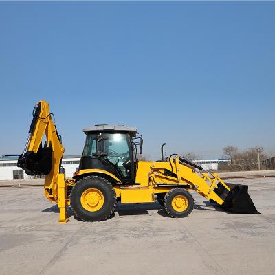 China Direct farms factory price best excavator can be towed backhoe 4100 kg wheel loader for sale