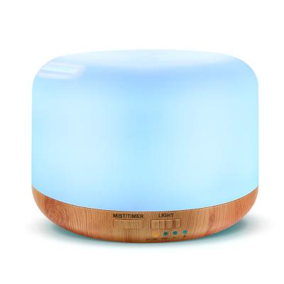 China Commercial Essential Oil Air Diffuser for Home Office, 7 RGB Color, Fragrance Humidifier with 3 Timers for sale