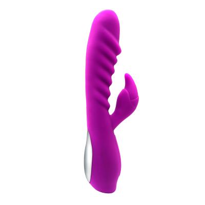 China 10-Frequency Dual Shock+Heating+New Arrived Waterproof Sex Toys For Woman Main Vibration Rabbit Cat Vibrator Waterproof Strong Nipple Stimulator Clitoris Dual for sale