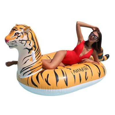 China Kids& Airmyfun Factory Giant Adult Tiger Inflatable Swimming Custom Pool Float For Sale for sale