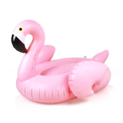 China Hot Sale Best Water Park Inflatables Toys Big Inflatable Interesting Float Boat Inflatable Toy Pvc Ride On Flamingo for sale