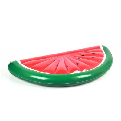 China High Strength Water Resistant Waterproof Mattress Game Watermelon Theme Summer PVC Floating Pad For Party for sale