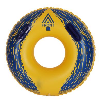 China Normal Inflatable PVC or Non-PVC Phthalate Resistant Play Equipment Triple Inflatable Water River Floating Towable Tube For Sale for sale