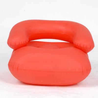 China Hot Sale Kids ROCKING CHAIR Inflatable PVC Red Sofa for sale