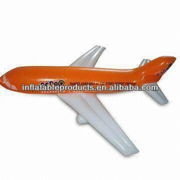 China Giant Cheap Hot Selling Phthalate PVC Or Non PVC Normal Inflatable Advertising Inflatable Airplane Toy For Manufacturer for sale