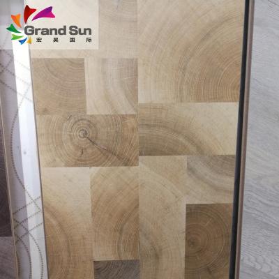 China Best price of 12mm indoor residential ac4 laminate flooring rendered in china factory direct for sale