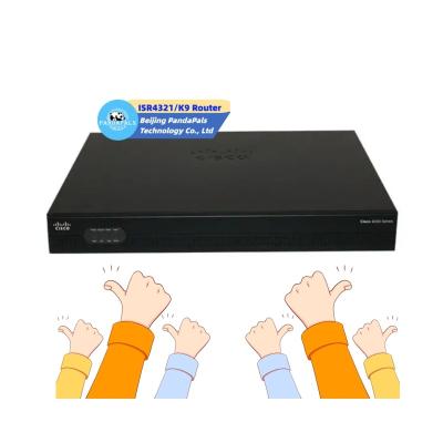 China Yes Hot Selling ISR4321/K9 Integrated Services Network Router 2 WAN/LAN Ports FLASH 4G For Cisco Router for sale