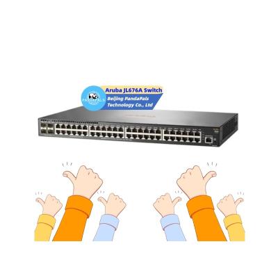 China LACP 6100 Series 48x 1GB RJ-45 4x 10GB SFP+ Outstanding Quality JL676A CX Ethernet 48 Port Switch for sale