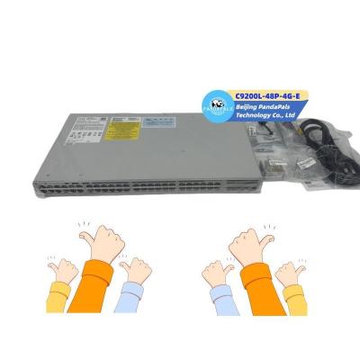 China Wholesale Price C9200L-48P-4G-E 48x 1GB PoE+ RJ-45 4x 1GB SFP LACP Ethernet Optical Switches for sale