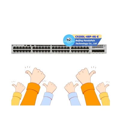 China Original LACP industrial network switch new C9200L-48P-4G-E SFP 2.5gb poe 100/1000 for sale