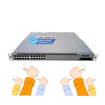 China Hot Sale EX4300-24P 24-Port 10/100/1000BaseT LACP 2023 PoE Plus + 715W ac ps switch poe gigabit hub for sale