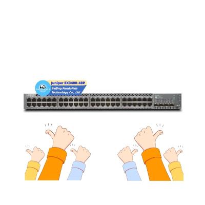 China Hot selling LACP Juniper Network Switch EX3400-48P 48 port poe RJ-45 4x 10GB SFP+ 2x 40GB QSFP+ for sale