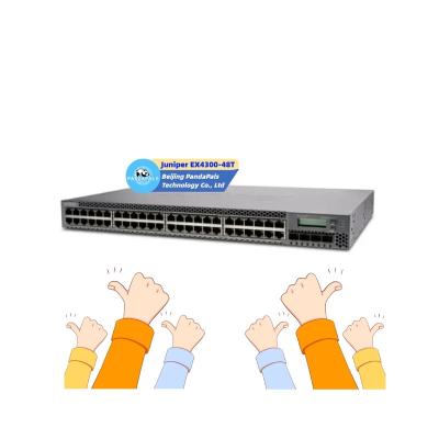 China LACP Low Cost Juniper EX4300 Series 10G Ethernet Switches EX4300-48T 48-Port 10/100/1000BaseT for sale