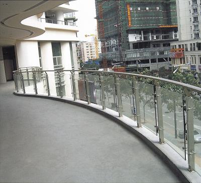 China Contemporary exterior railing for balcony for shopping mall and other commerical buildings for sale