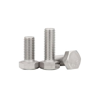 China Chinese building construction manufacturers sell custom stainless steel hex bolt fasteners from 1mm to 1500mm in length for sale