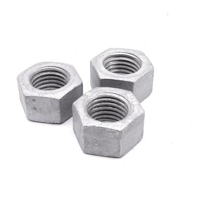 China Wholesale Price High Tensile Anti Theft Lock Hex Zinc Hex Nuts Hex Hot Dip Galvanized Bolt And Nut for sale