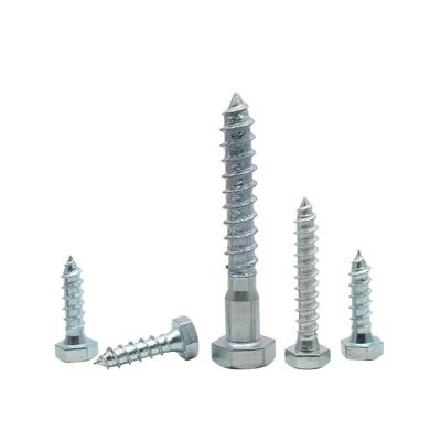 China Building Material Tornillos Para Madera, Stainless Steel Long Short Hex Head Lag Torx Milled Bulk Wood Screws Full Thread Wood Screw for sale