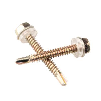 China Pan Stainless Steel Sink Drill Shank 304 Thread 201 Individual Drill Tapping Screws For Roofing Or Windows for sale