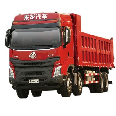 China Hot Sale Lower Price Carrying Three People 420Hp Tipper Truck 8X4 Dump Truck > 8L for sale