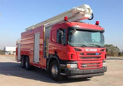 China Zoomlion 1 - 10t Water Tower Fire Truck Fire Pump for sale