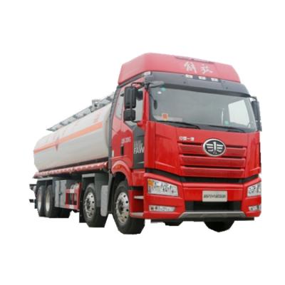 China Hot Sale FAW 8X4 390 Hp 23 Cubic Meter Hauling Oil Truck 12 Wheels Tanker Truck Euro 5 Fuel Tanker Truck For Sale 6870ml for sale