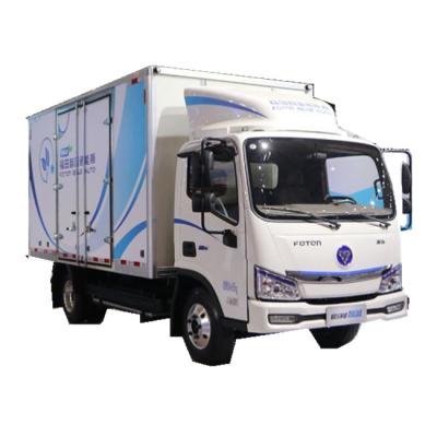 China New Energy Foton High Performance m3 18.2 Lithium Iron Phosphate Battery 6 Wheels Mini Truck / Electric Cargo / Box Truck 104.7kWh for sale