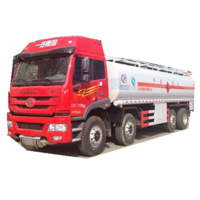 China Oil Delivery FAW Fuel Tanker Truck Sizes Sze Optional Capacity 30 CBM Fuel Oil Tank Truck For Sale for sale