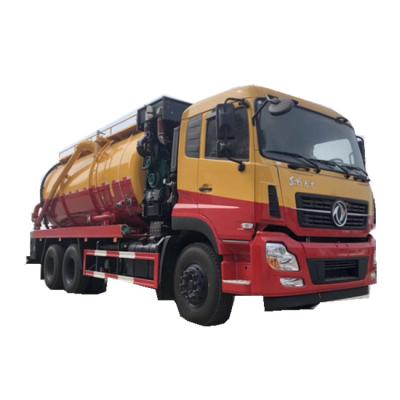 China 4x2 Dongfeng CBM 12.3 Vacuum Sewage Suction Truck 12 CBM Sewage Tank Capacity Factory Cleaning Sale Price for sale