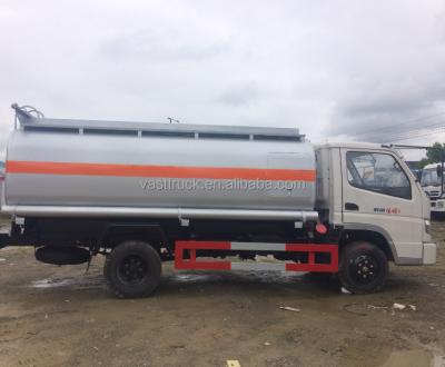 China Shifeng 8 Ton Oil Tank Truck Fuel Diesel / Gasoline Transport Truck 5900ml for sale