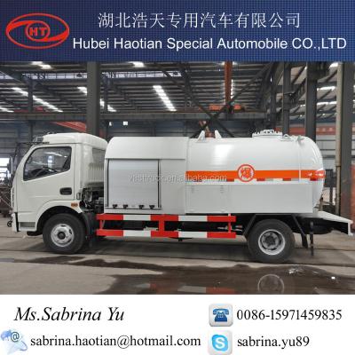 China Small lpg truck, 5cubic meter liquefied gas tanker truck, lpg pump tank truck DLQ5305GYQ for sale