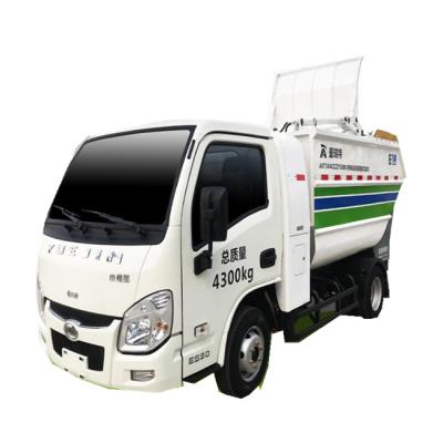 China Ruibao Y50 New Energy Cubic Meter 3.6 200 Kilometer Mileage Electric Automatic Garbage Truck With 1500 Kg Capacity Load For Sale ART5040ZZZY50BEV for sale