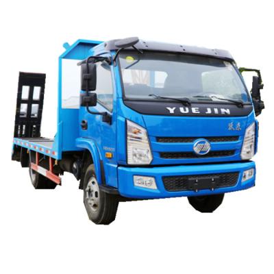 China Yuejin 125hp Tow Wrecker Truck 4X2 1.8 Ton Euro V One Tow One /Two Road Rescue Wrecker Truck Mounted Tow Truck for sale