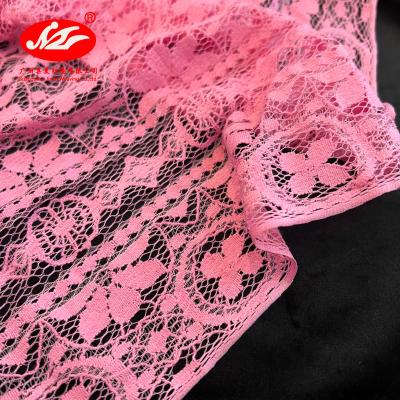 China Factory Direct Breathable Hot Sale Nylon Cotton French Mesh Lace For Ladies for sale