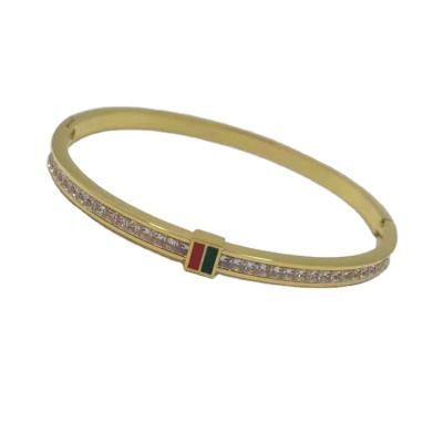 China Custom Ladies Casual / Sporty Luxury Unique Design Bracelet With Stainless Steel for sale