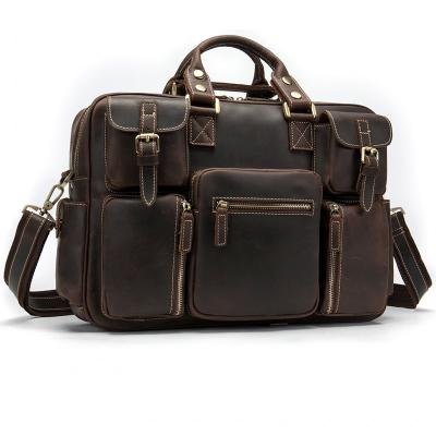 China Full grain leather. genuine leather oem customized weekend bag for men duffel bag genuine leather handbag hot sale for sale